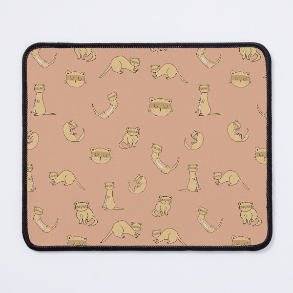 Item preview, Cute Ferret sticker pack and pattern designed and sold by JokeGysen.