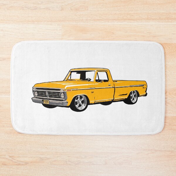 Item preview, Yellow 70s Lowered F Truck designed and sold by CoolRide.