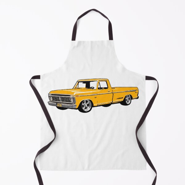 Item preview, Yellow 70s Lowered F Truck designed and sold by CoolRide.