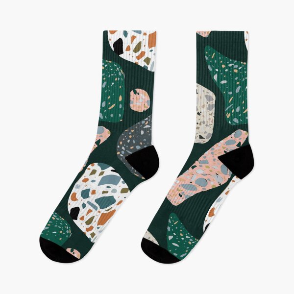 Item preview, Terrazzo colored stone pattern number2 designed and sold by pocketgraphic.