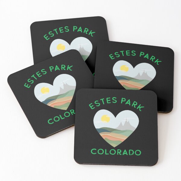Item preview, Estes Park Colorado Heart Rocky Mountains designed and sold by jutulen.