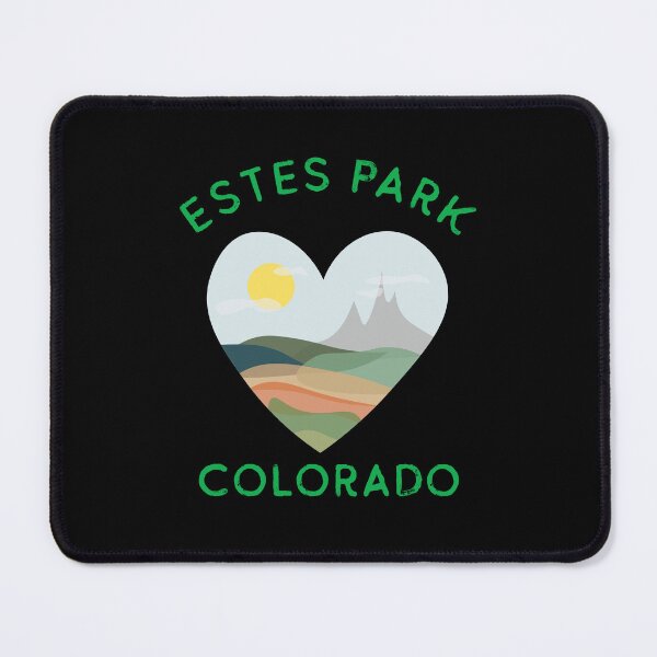 Item preview, Estes Park Colorado Heart Rocky Mountains designed and sold by jutulen.