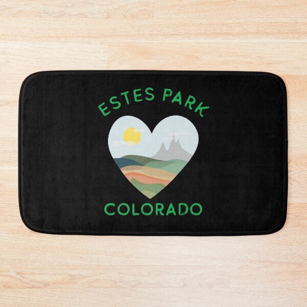 Item preview, Estes Park Colorado Heart Rocky Mountains designed and sold by jutulen.
