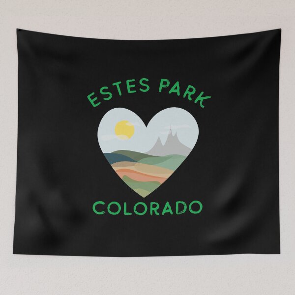 Item preview, Estes Park Colorado Heart Rocky Mountains designed and sold by jutulen.