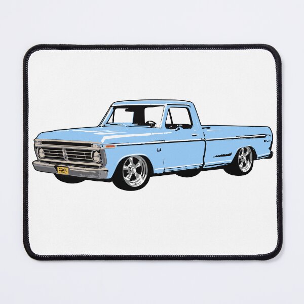 Item preview, Light Blue 70s Lowered F Truck designed and sold by CoolRide.