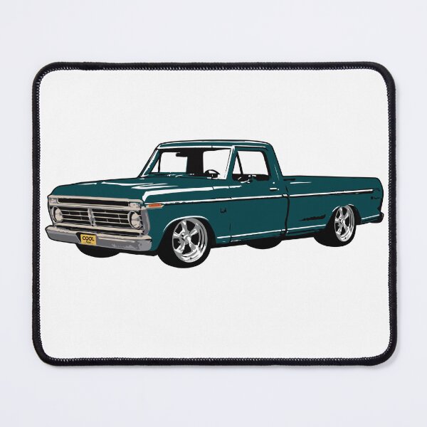 Item preview, Turquoise 70s Lowered F Truck designed and sold by CoolRide.