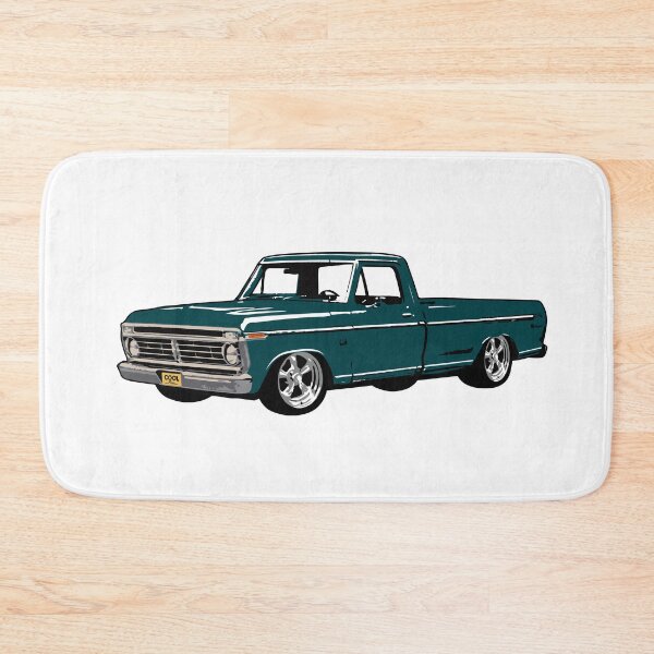 Item preview, Turquoise 70s Lowered F Truck designed and sold by CoolRide.
