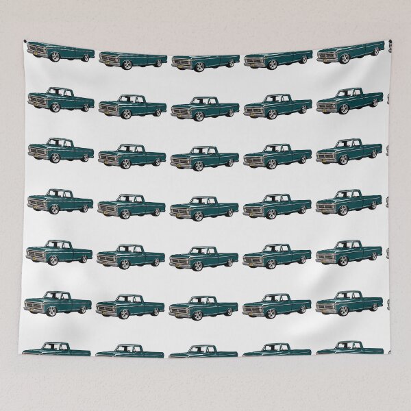 Item preview, Turquoise 70s Lowered F Truck designed and sold by CoolRide.