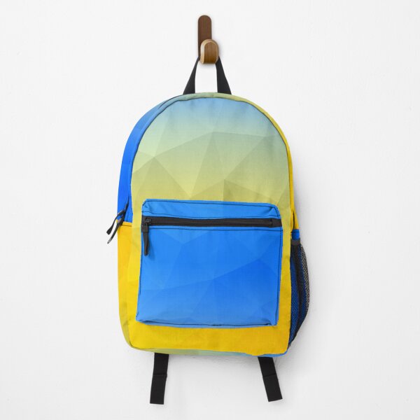 Item preview, Ukraine yellow blue geometric mesh pattern designed and sold by PLdesign.