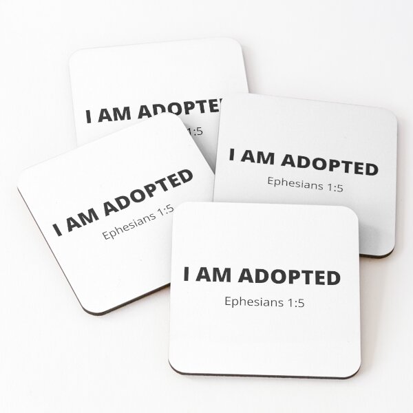 Item preview, Biblical Adoption, Adoption, Forgiven, Forgive, Bible verse, Bible, Verse, Christian, Jesus, God, Faith, Christianity, Religion, Lord, Motivational, cute, Grace, Quotes. Christian quotes. designed and sold by Isheshop.