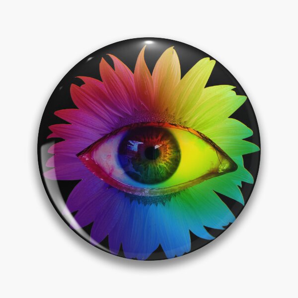 Item preview, Glitch Dreamcore Weirdcore Aesthetics Rainbow Eyes designed and sold by ghost888.