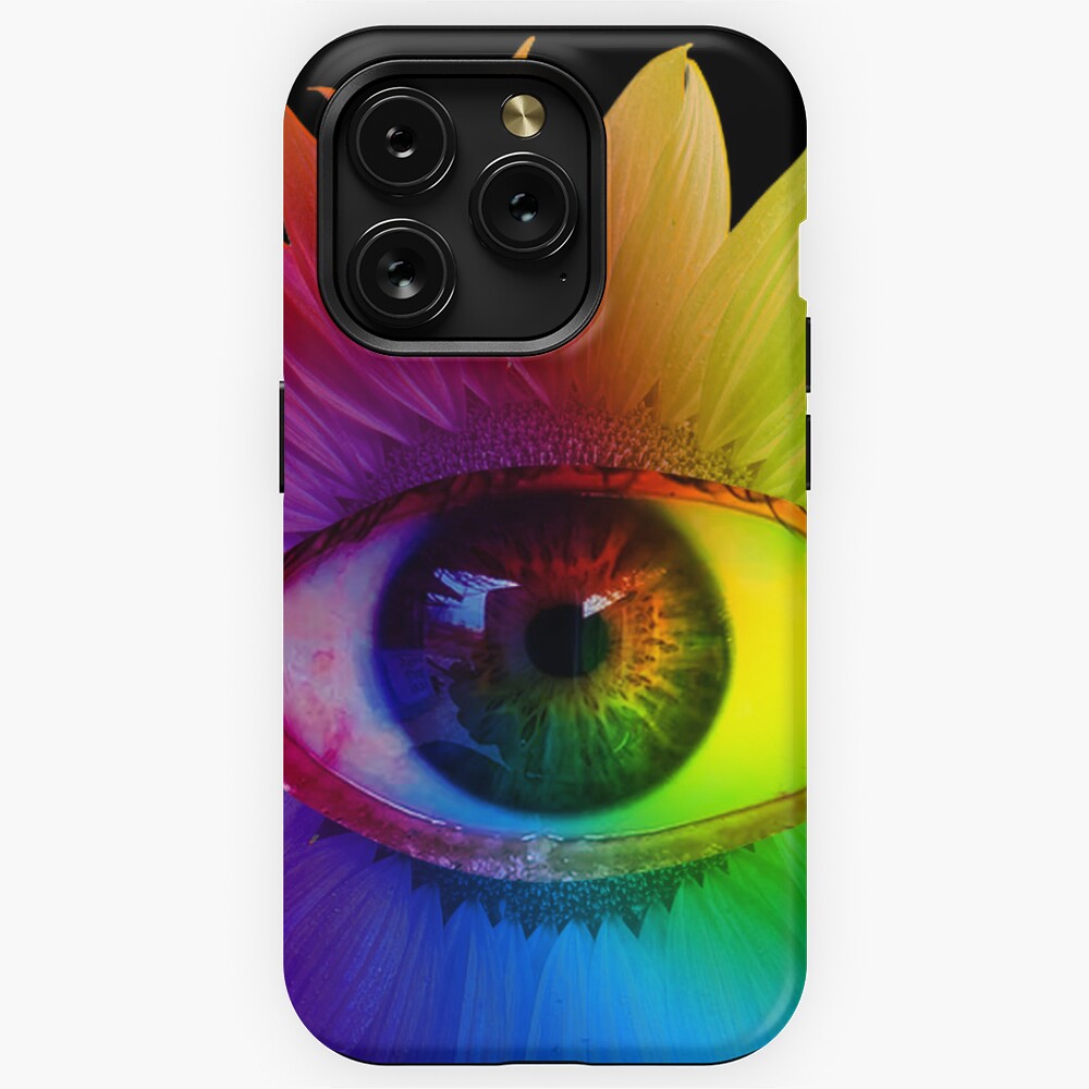 Dreamcore Weirdcore Aesthetics Rainbow Flower Eyes iPad Case & Skin for  Sale by ghost888