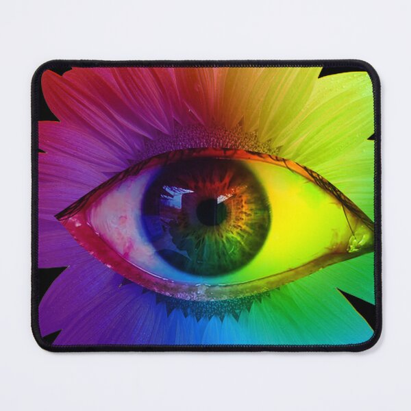 Item preview, Glitch Dreamcore Weirdcore Aesthetics Rainbow Eyes designed and sold by ghost888.