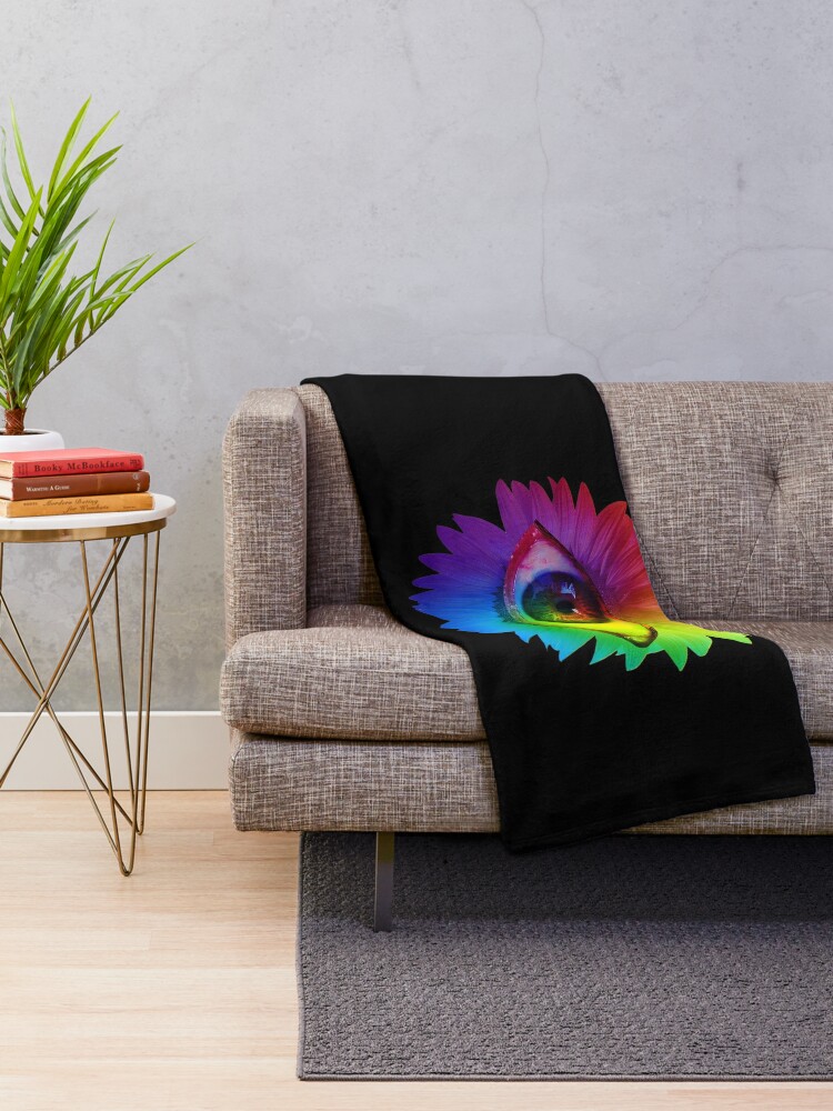Dreamcore Weirdcore Aesthetics Rainbow Flower Eyes Mouse Pad for Sale by  ghost888