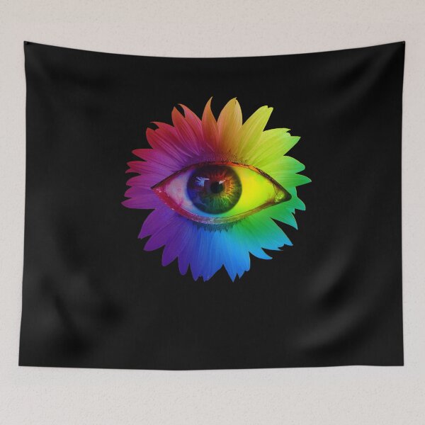 Item preview, Glitch Dreamcore Weirdcore Aesthetics Rainbow Eyes designed and sold by ghost888.