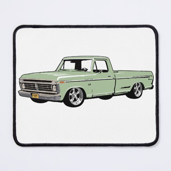 Item preview, Light Green 70s Lowered F Truck designed and sold by CoolRide.