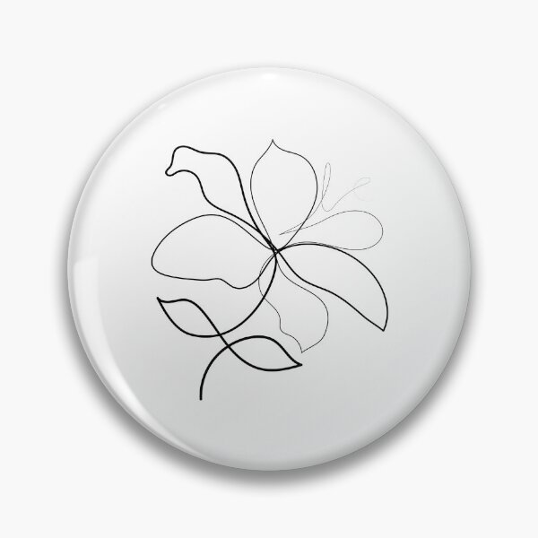 Item preview, Lily Minimal art | One Line Drawing | One Line Art designed and sold by One-Line-Artist.