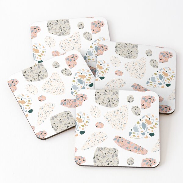 Item preview, Terrazzo colored stone pattern number3 designed and sold by pocketgraphic.