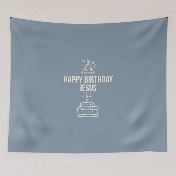 Item preview, Happy Birthday Jesus designed and sold by Augustine98.