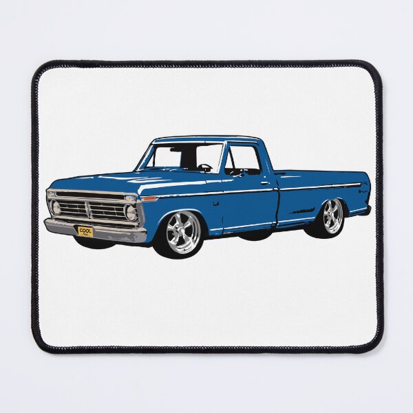 Item preview, Blue 70s Lowered F Truck designed and sold by CoolRide.