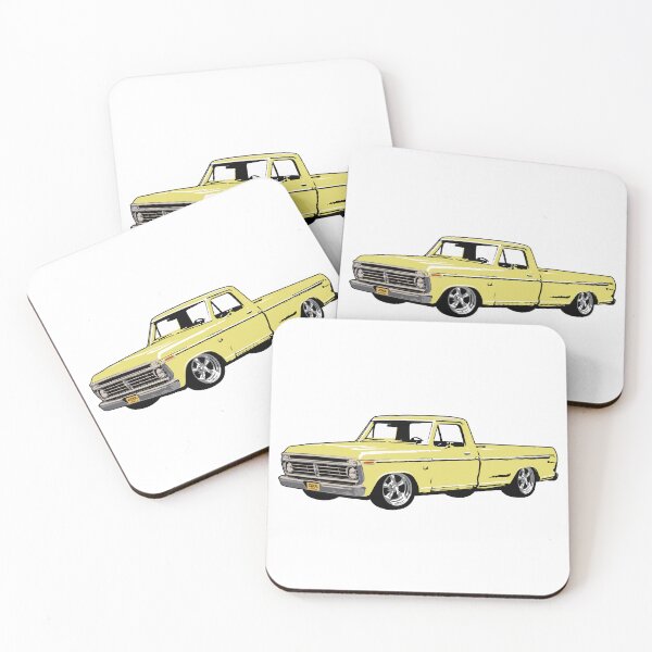 Item preview, Tan 70s Lowered F Truck designed and sold by CoolRide.