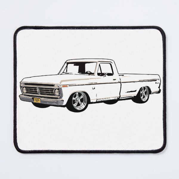 Item preview, White 70s Lowered F Truck designed and sold by CoolRide.