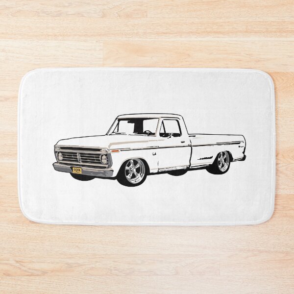 Item preview, White 70s Lowered F Truck designed and sold by CoolRide.