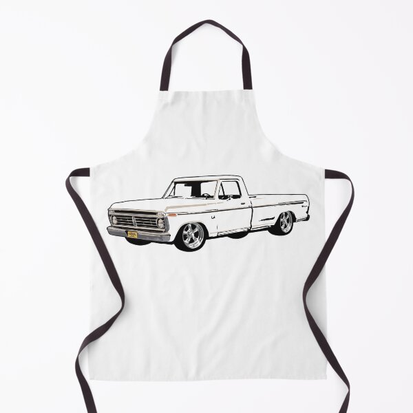 Item preview, White 70s Lowered F Truck designed and sold by CoolRide.