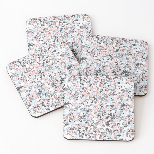 Item preview, Terrazzo colored stone pattern number4 designed and sold by pocketgraphic.