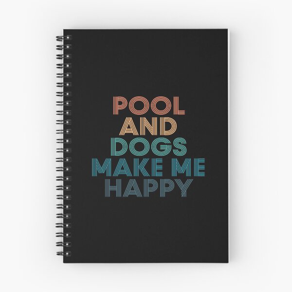 Item preview, Pool And Dogs Make Me Happy- Gift for Pool & Dogs Fans designed and sold by kindxinn.