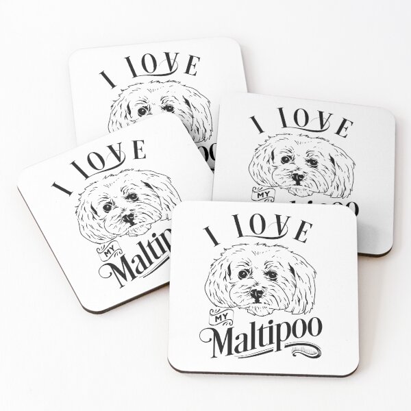 Item preview, i love my maltipoo - dog lovers designed and sold by JaMatt1983.
