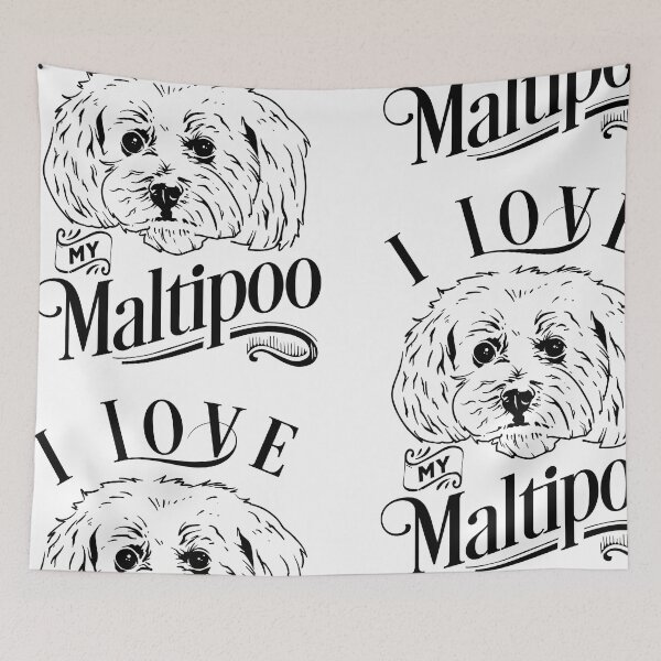 Item preview, i love my maltipoo - dog lovers designed and sold by JaMatt1983.