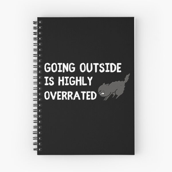 Item preview, Going Outside Is Highly Overrated, Sarcastic, Funny Graphic Tee, Outdoor Tee, designed and sold by AllYourDesigns.