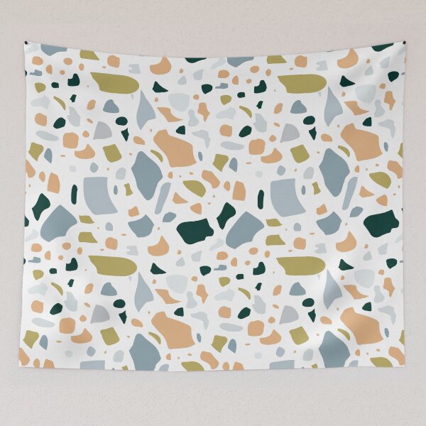 Item preview, Terrazzo colored stone pattern number6 designed and sold by pocketgraphic.