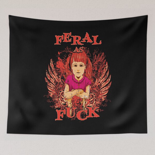 Item preview, Feral As Hell designed and sold by aventi24.