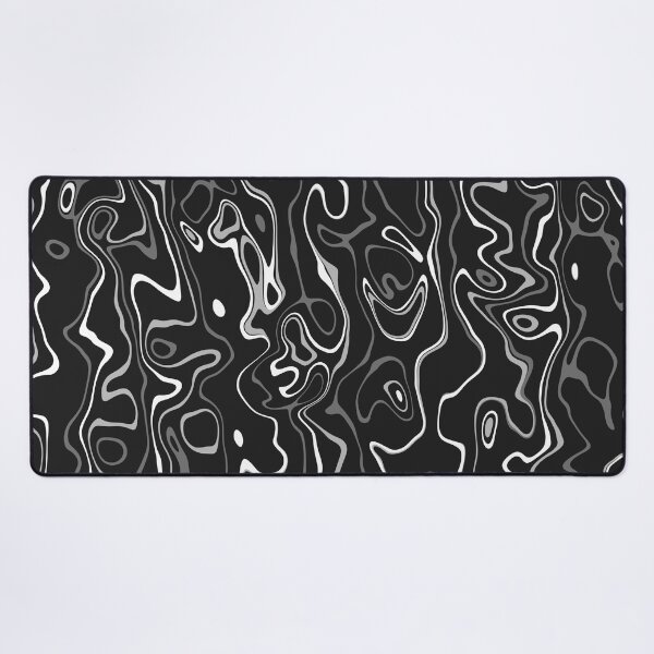 Vista previa del artículo con la obra «Patrón retro fresco abstracto damasco blanco y negro», diseñado y vendido por PLdesign.