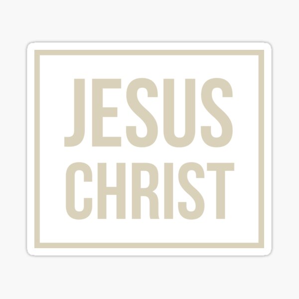 Jesus Christ Sticker