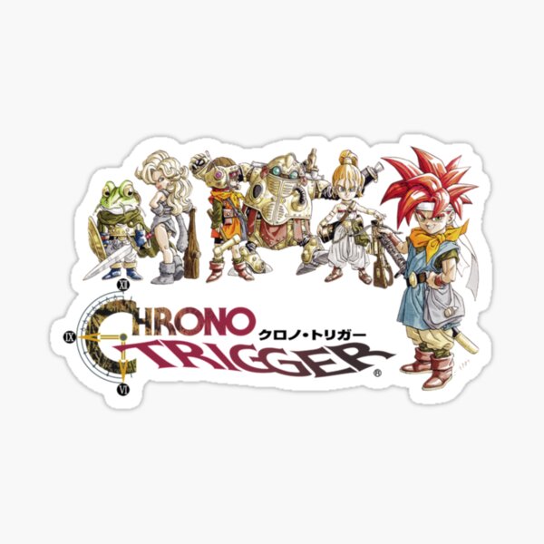 Chrono Trigger Sticker For Sale By Idyousse Redbubble