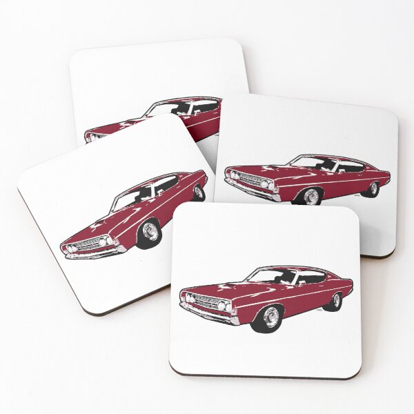 Item preview, Red 68/69 FF Fastback designed and sold by CoolRide.