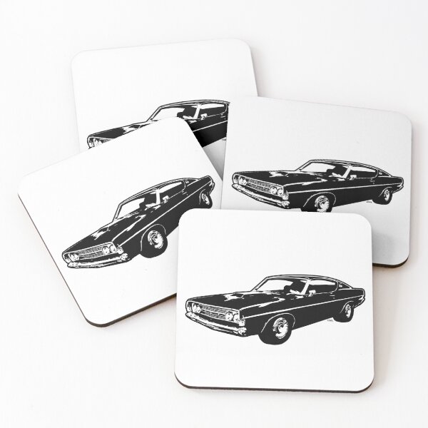 Item preview, Black Copy of Red 68/69 FF Fastback designed and sold by CoolRide.
