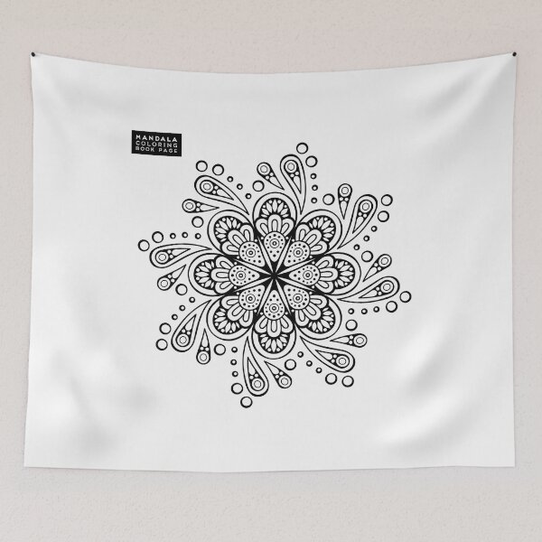 Artikelvorschau, Abstraktes Mandala-Design entworfen und verkauft von JTS STORE.