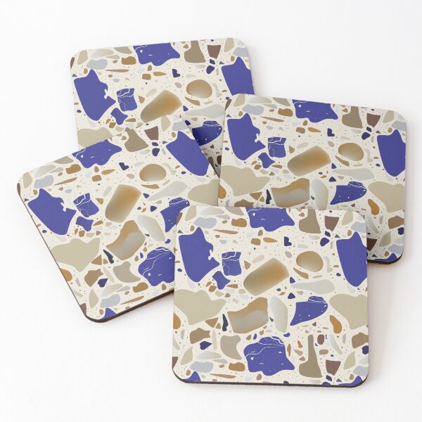 Item preview, Terrazzo colored stone pattern number9 designed and sold by pocketgraphic.