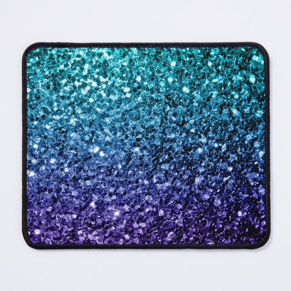 Artikelvorschau, Aquablauer Ombre-Kunstglitter funkelt (Foto von Glitzer – nicht reflektierend) entworfen und verkauft von PLdesign.