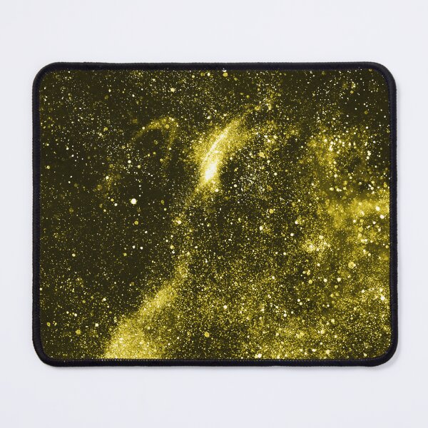 Item preview, Dark yellow black abstract galaxy designed and sold by PLdesign.