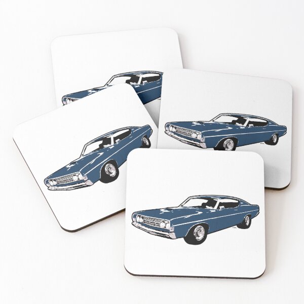 Item preview, Blue 68/69 FF Fastback designed and sold by CoolRide.