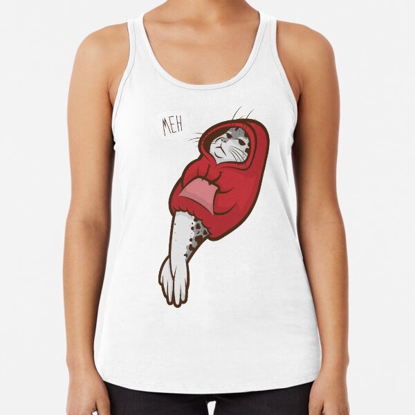 Hooded Seal Racerback Tank Top