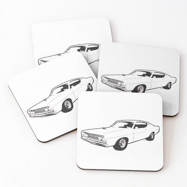 Item preview, White 68/69 FF Fastback designed and sold by CoolRide.