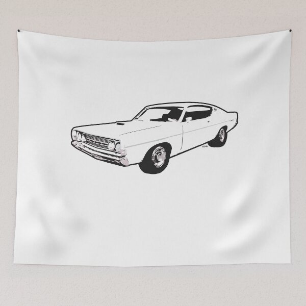 Item preview, White 68/69 FF Fastback designed and sold by CoolRide.