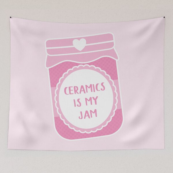 Item preview, Ceramics Is My Jam designed and sold by teesaurus.