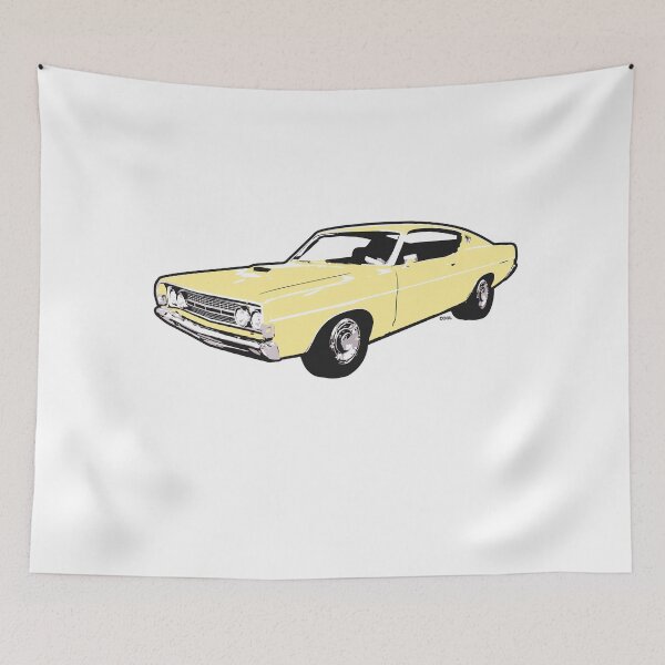 Item preview, Beige 68/69 FF Fastback designed and sold by CoolRide.